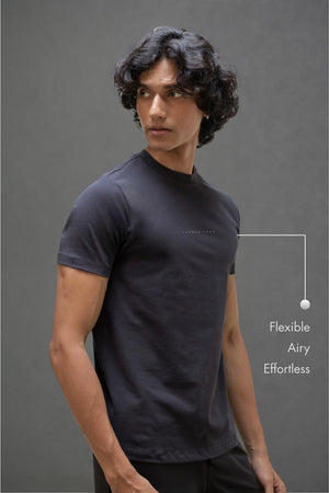 Organic Cotton Men's T-shirt (Coal Grey)