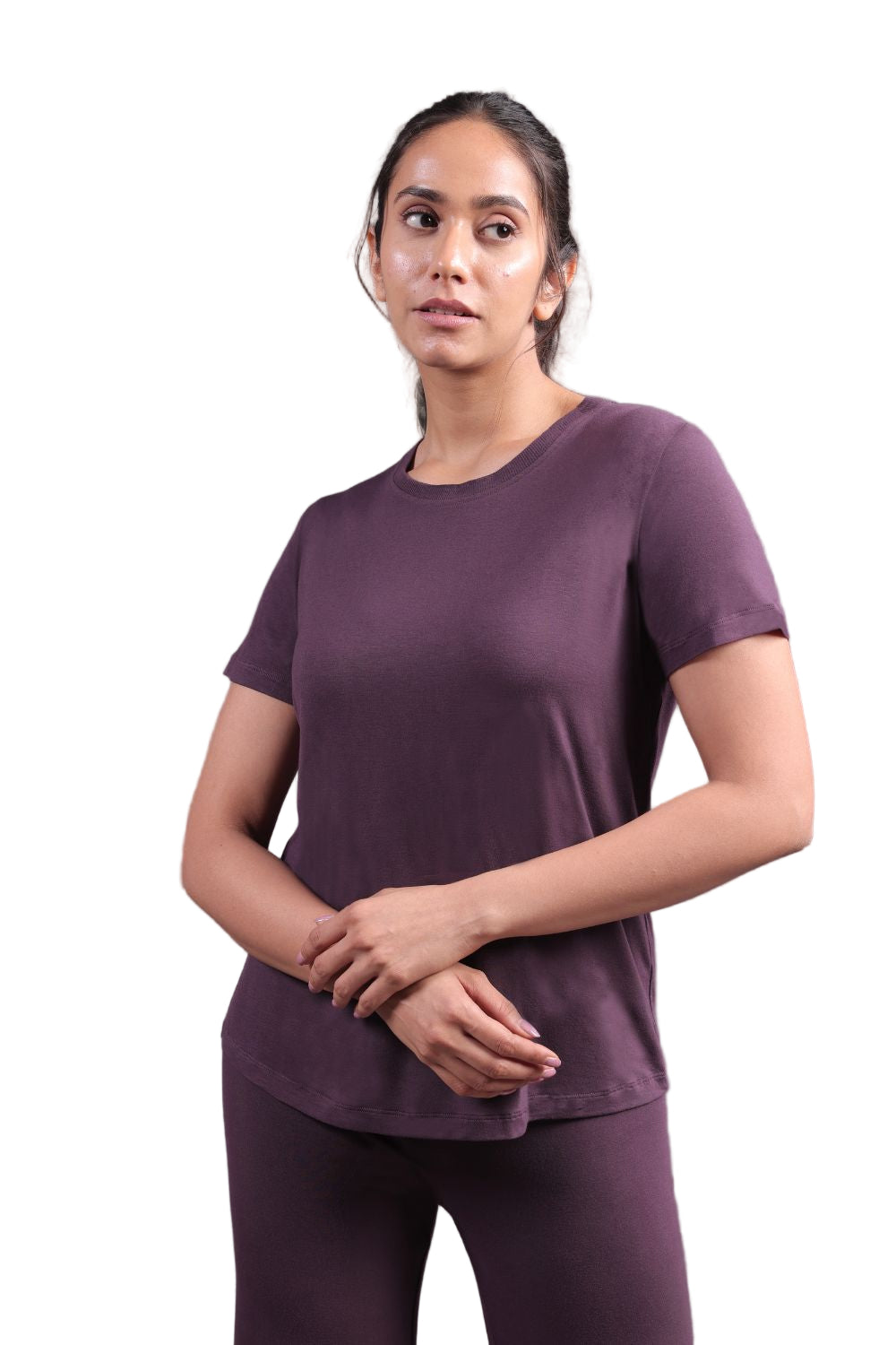 Women’s Bamboo Lounge Set (Plum)
