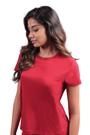 Women’s Bamboo Lounge Set (Bold Red)