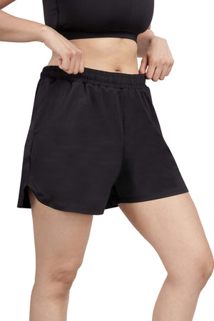 Bio Active Shorts – EcoCiclo™ Biodegradable Polyester (Carbon Black)