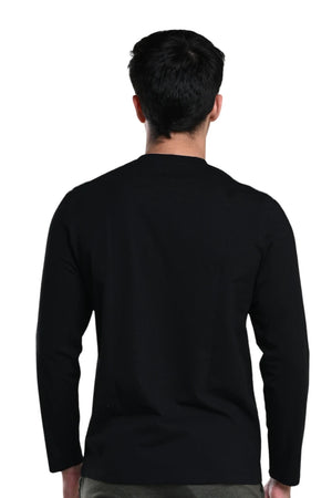 Sorona Full Sleeve T-shirt (Carbon Black)