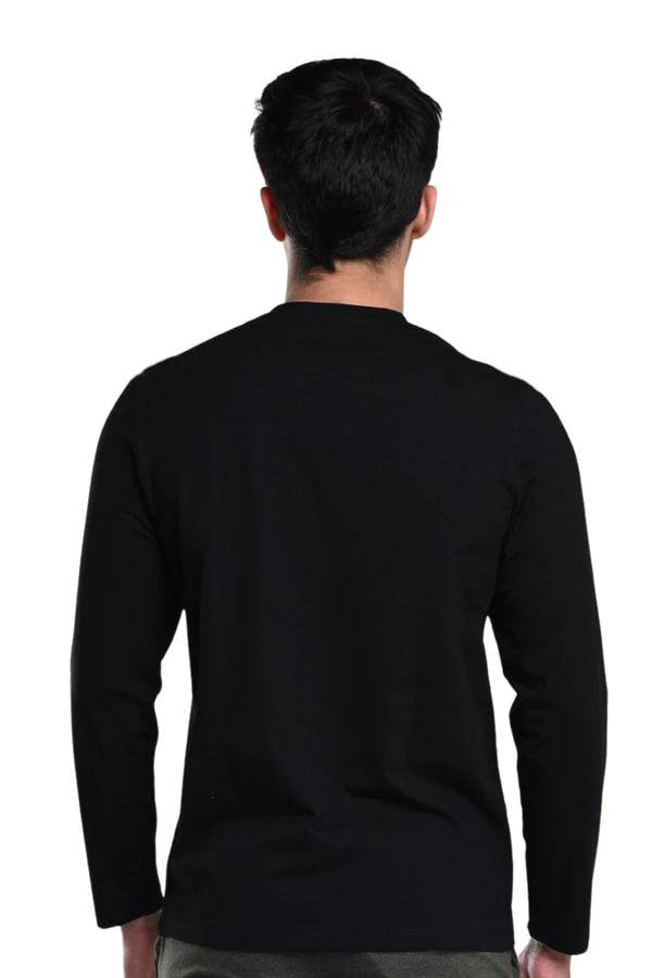 Sorona Full Sleeve T-shirt (Carbon Black)