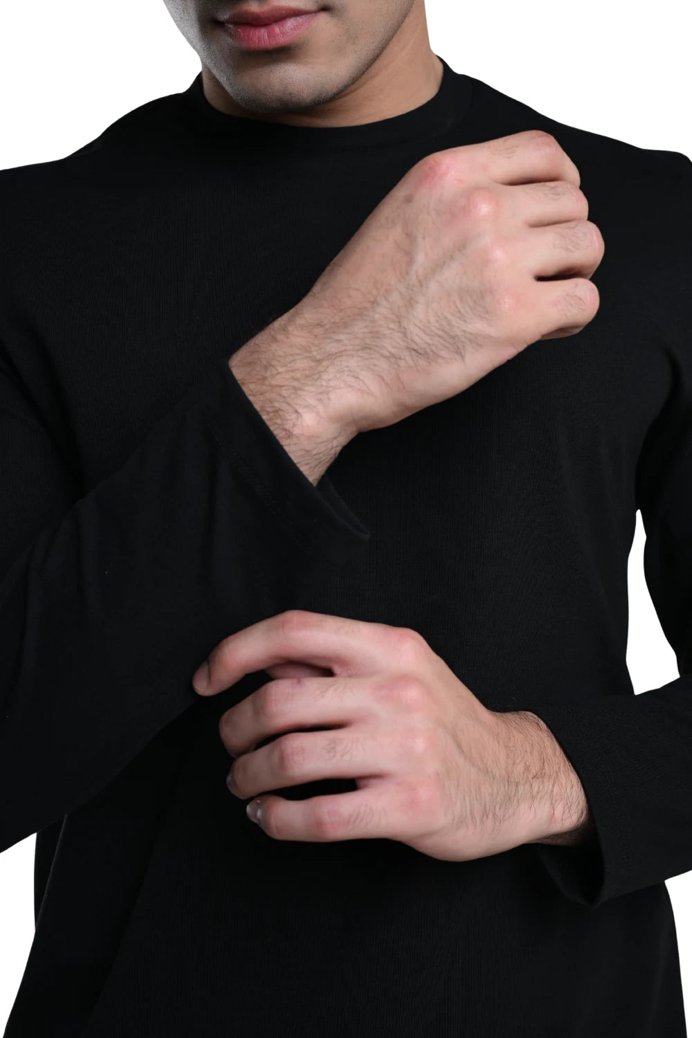 Sorona Full Sleeve T-shirt (Carbon Black)