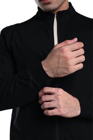 Full Zipper Jacket (Carbon Black)