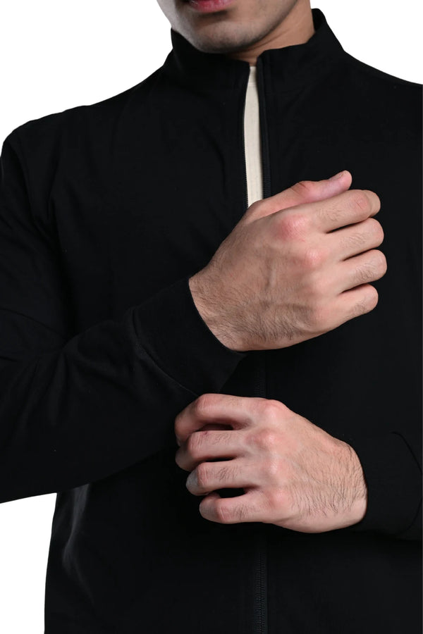 Full Zipper Jacket (Carbon Black)