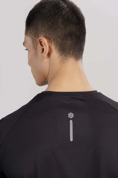 Men’s Bio Sports T-Shirt – EcoCiclo™ Biodegradable Polyester (Carbon Black)