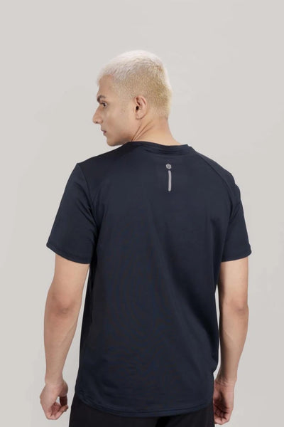 Men’s Bio Sports T-Shirt – EcoCiclo™ Biodegradable Polyester (Midnight Navy)