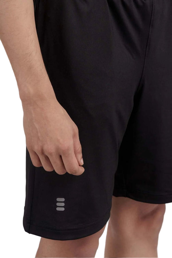 Men’s Bio Sports Training Shorts – Lightweight, Quick-Dry (Carbon Black)