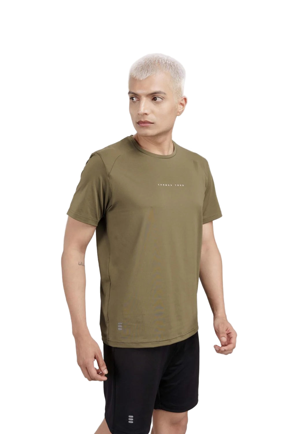 Men’s Bio Sports T-Shirt – EcoCiclo™ Biodegradable Polyester (Sage Green)