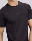 Men’s Bio Sports T-Shirt – EcoCiclo™ Biodegradable Polyester (Carbon Black)