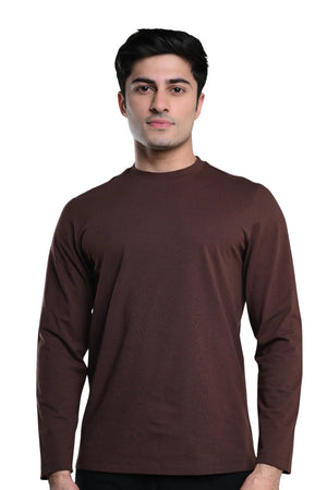 Sorona Full Sleeve T-shirt (Chicory Coffee)