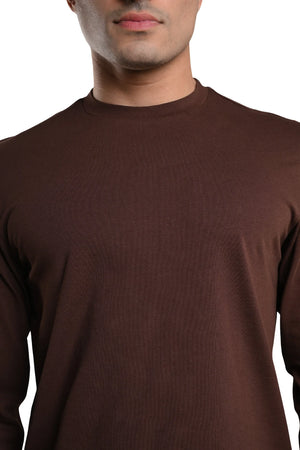 Sorona Full Sleeve T-shirt (Chicory Coffee)