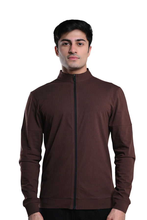 Full Zipper Jacket (Chicory Coffee)