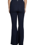 Organic Cotton Flare Pant (Carbon Black)