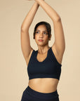 Bamboo Bra (Midnight Navy)