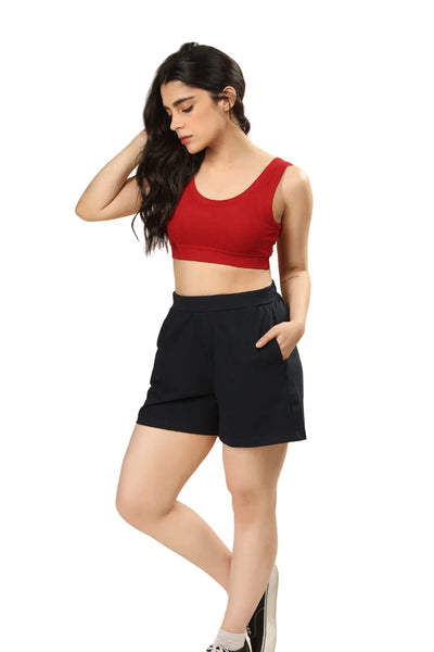 Bamboo Bra (Bold Red)