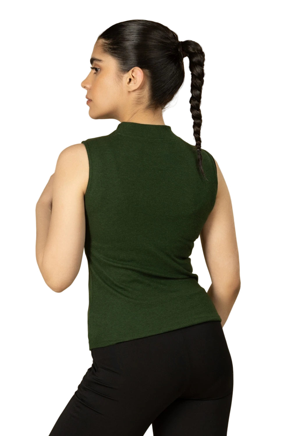 Highneck Tank (Pine Green)