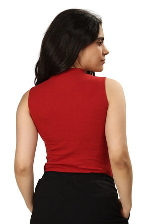 Highneck Tank (Bold Red)
