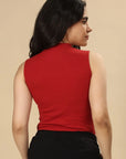 Highneck Tank (Bold Red)