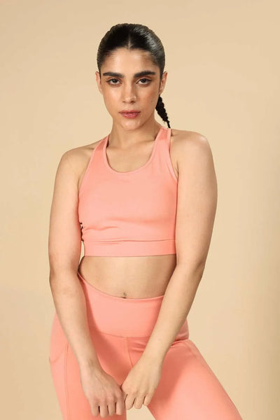 Recycled Nylon Set (Peach)