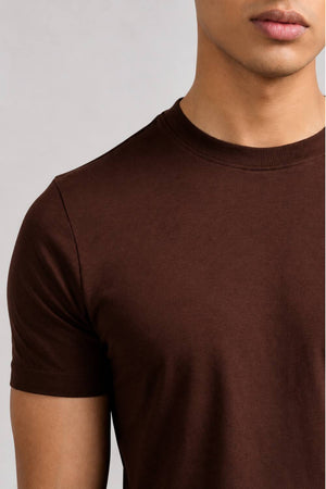Carbon Lightweight T-Shirt – Organic Cotton (Chicory Coffee)