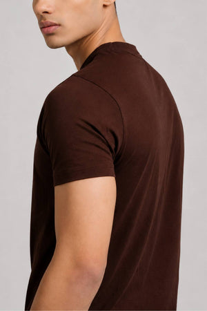 Carbon Lightweight T-Shirt – Organic Cotton (Chicory Coffee)