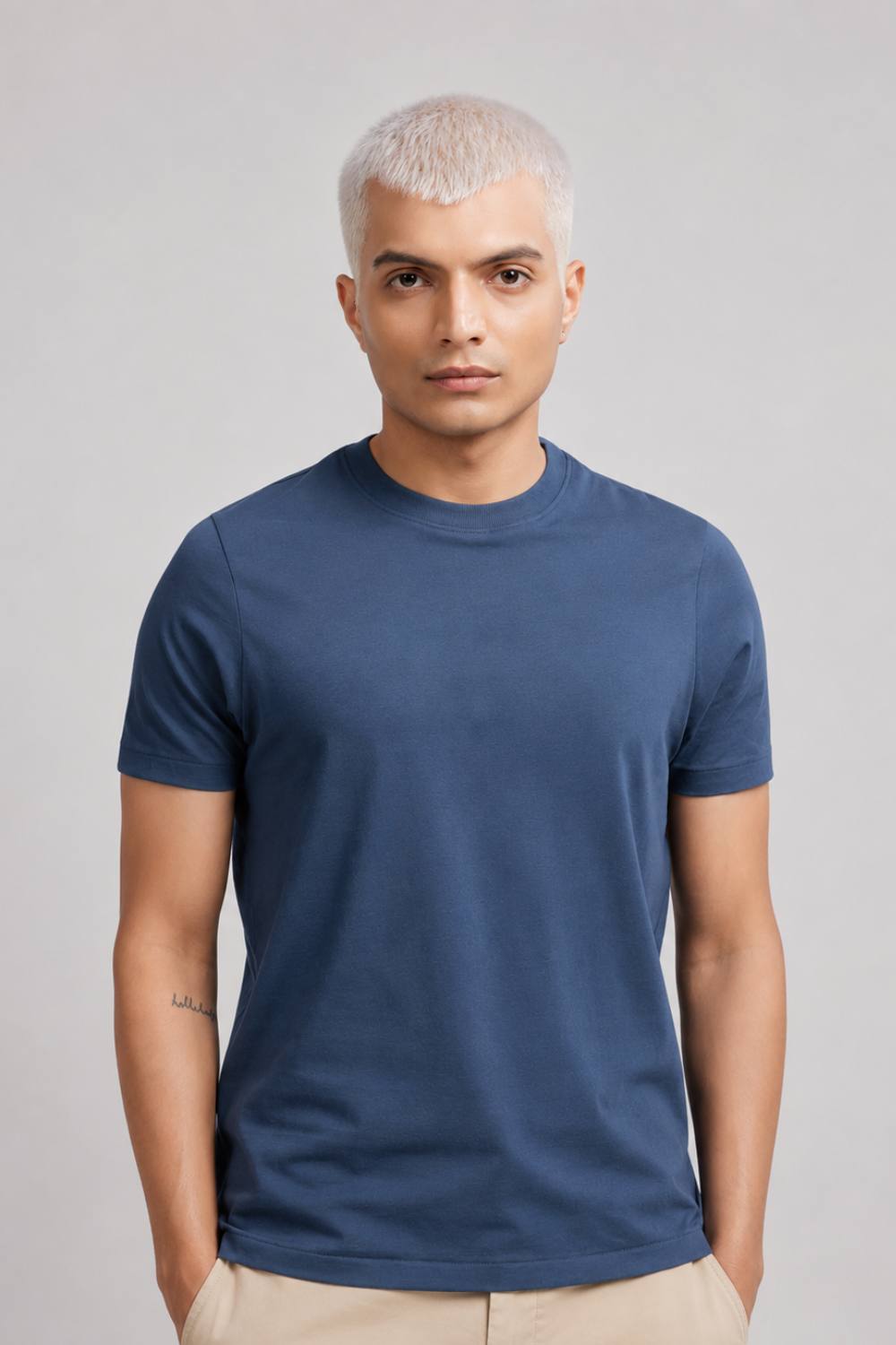 Carbon Lightweight T-Shirt – Organic Cotton (Rustic Blue)