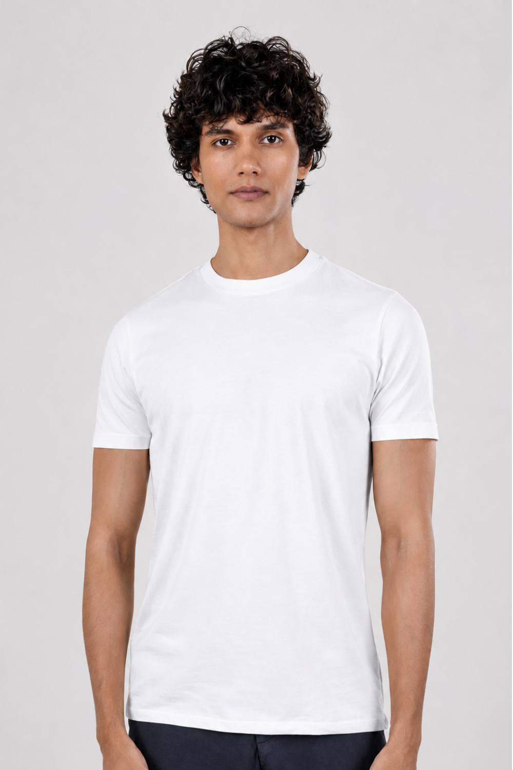 Carbon Lightweight T-Shirt – Organic Cotton (Chalk)