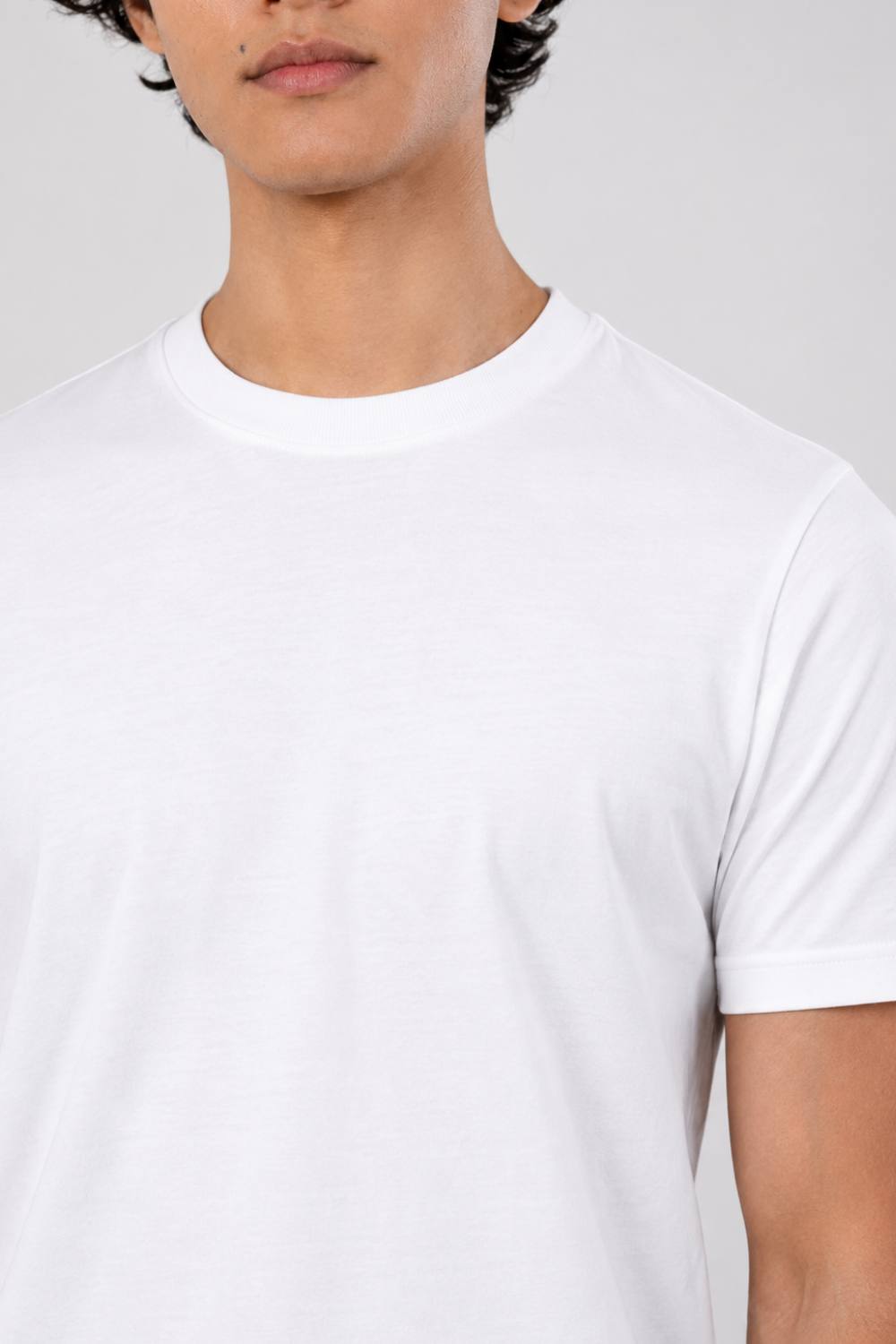 Carbon Lightweight T-Shirt – Organic Cotton (Chalk)