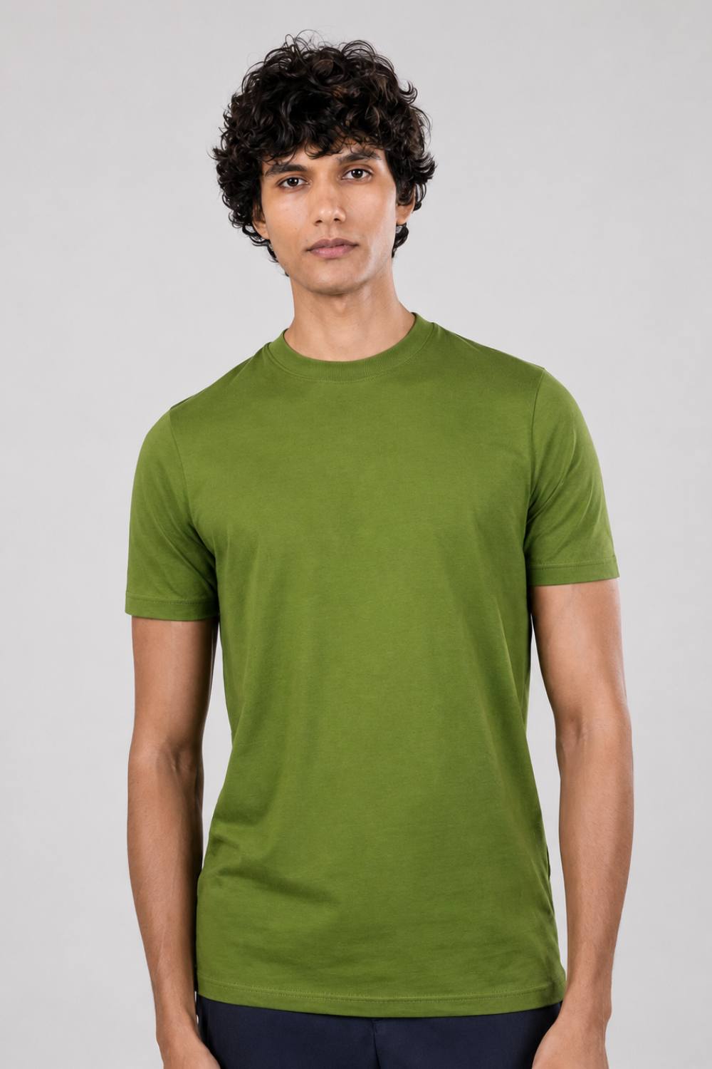 Carbon Lightweight T-Shirt – Organic Cotton (Moss Green)