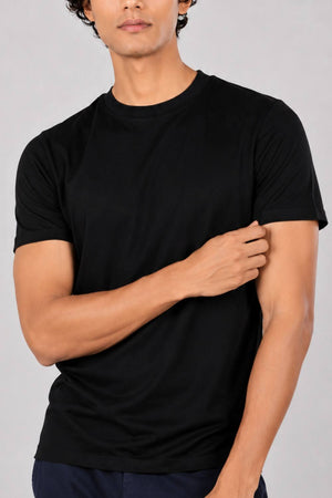 Carbon Lightweight T-Shirt – Organic Cotton (Carbon Black)