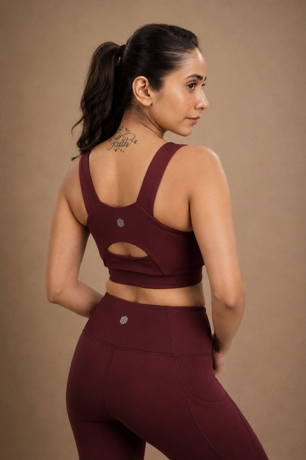 Recycled Polyester Set (Sangria)