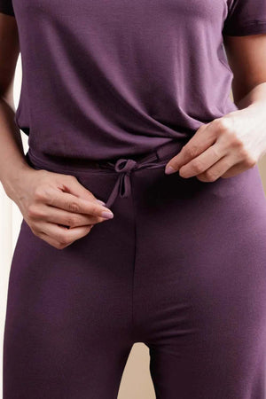 Bamboo Lounge Pant (Plum)
