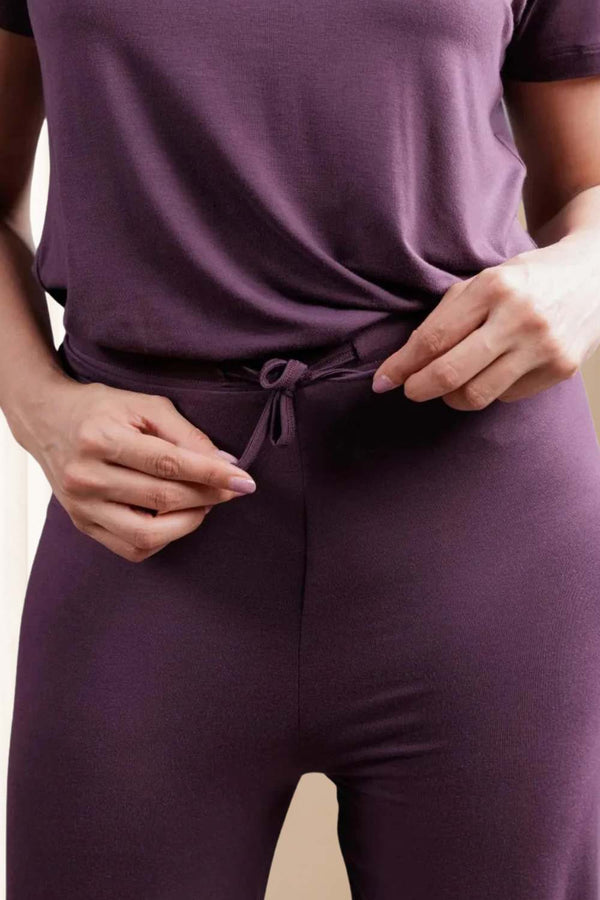 Bamboo Lounge Pant (Plum)