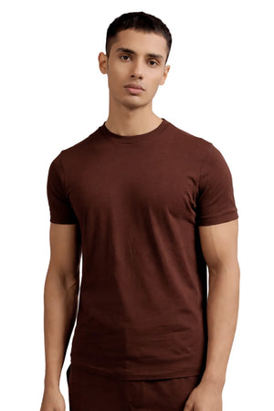 Carbon Lightweight T-Shirt – Organic Cotton (Chicory Coffee)