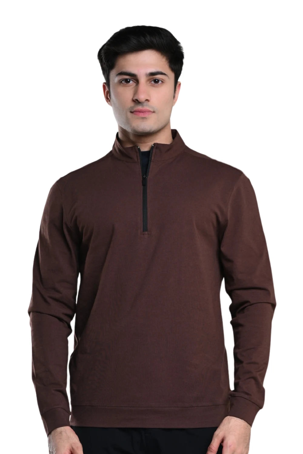 Quarter Zip Jacket (Chicory Coffee)