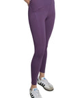 Organic Cotton Legging (Plum)