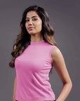 Highneck Tank (Wild Rose)