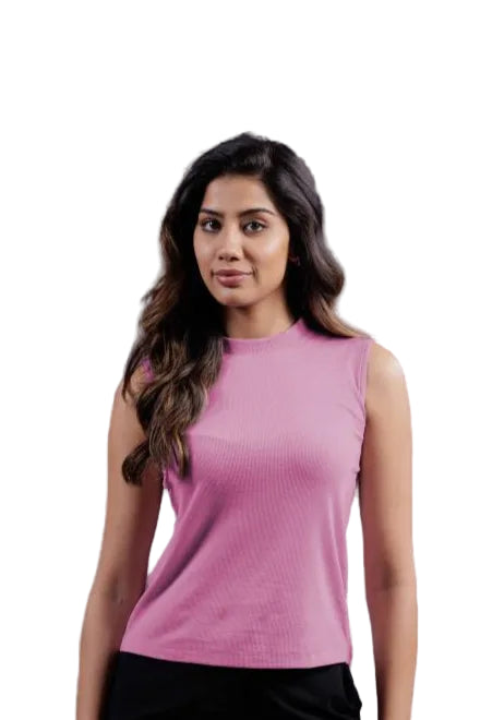 Highneck Tank (Wild Rose)