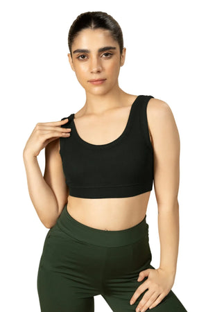 Bamboo Bra (Carbon Black)