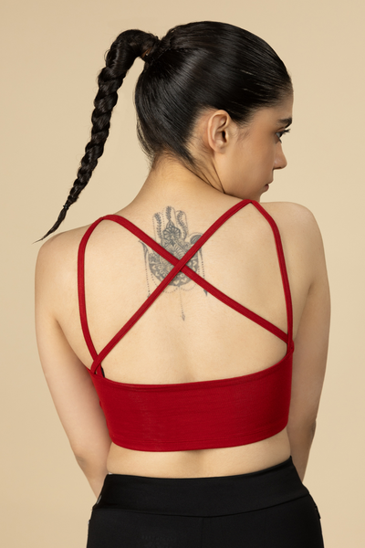 Bamboo strappy top