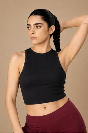 Bamboo Tank Top (Carbon Black)