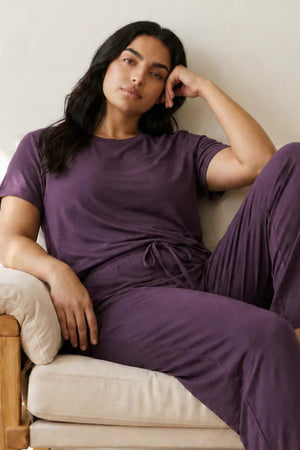 Women’s Ultra Soft Bamboo Tee (Plum)