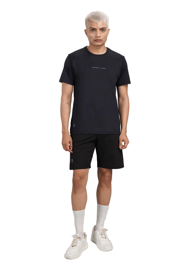 Men’s Bio Sports T-Shirt – EcoCiclo™ Biodegradable Polyester (Midnight Navy)