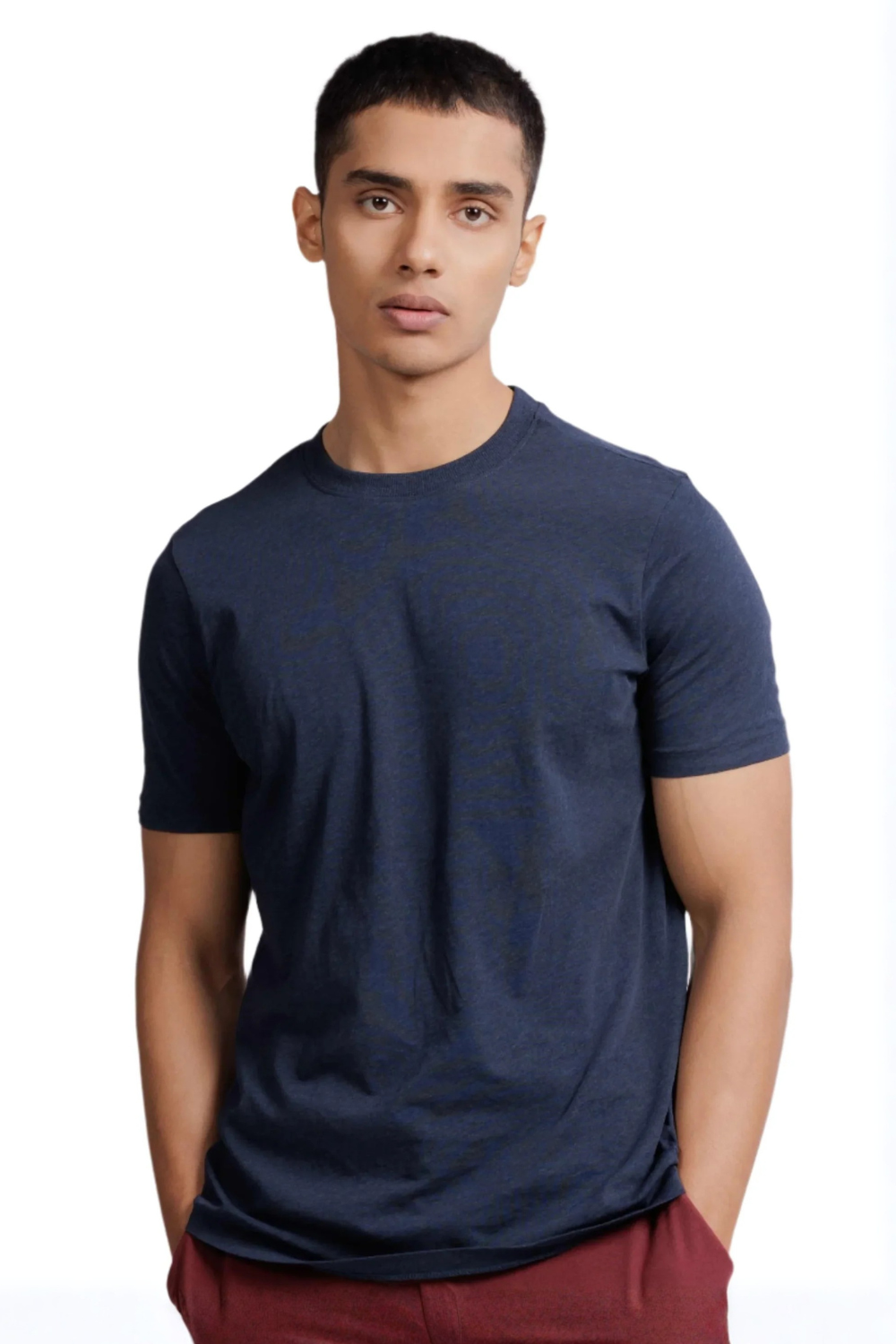 Carbon Lightweight T-Shirt – Organic Cotton (Denim Melange)