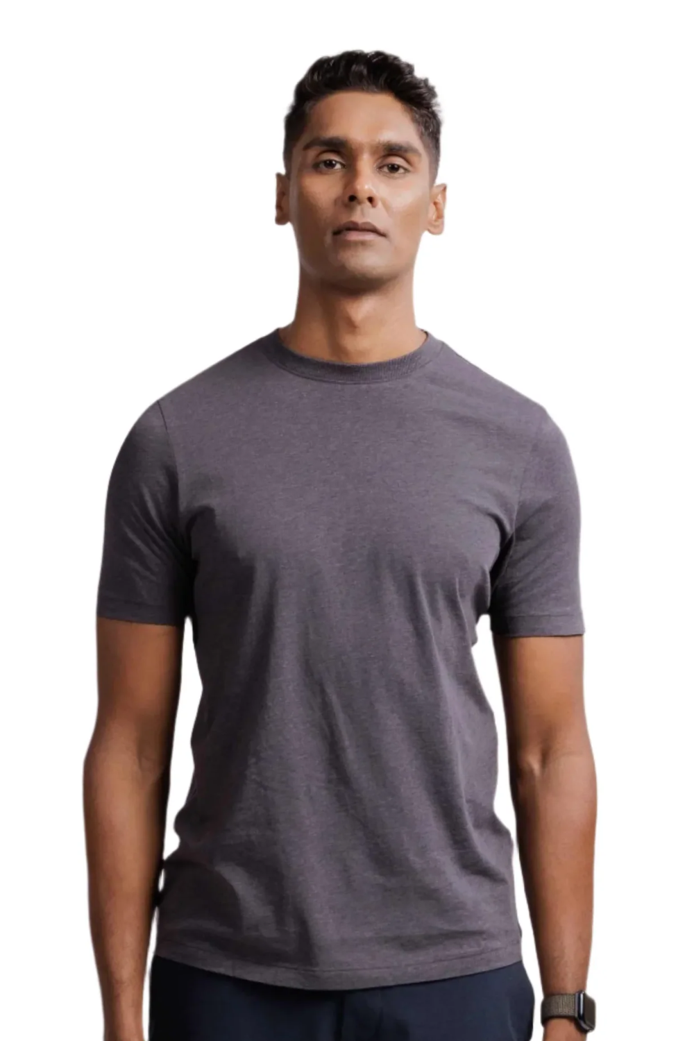Carbon Lightweight T-Shirt – Organic Cotton (Charcoal Melange)