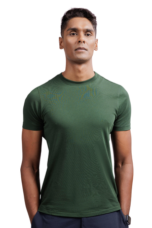 Carbon Lightweight T-Shirt – Organic Cotton (Pine Green)