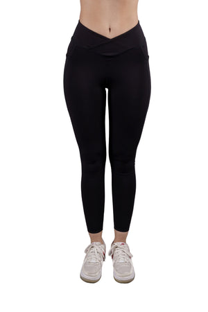 Carbon Crossband Legging (Carbon Black)