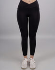 Carbon Crossband Legging (Carbon Black)