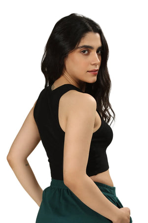 Bamboo Tank Top (Carbon Black)